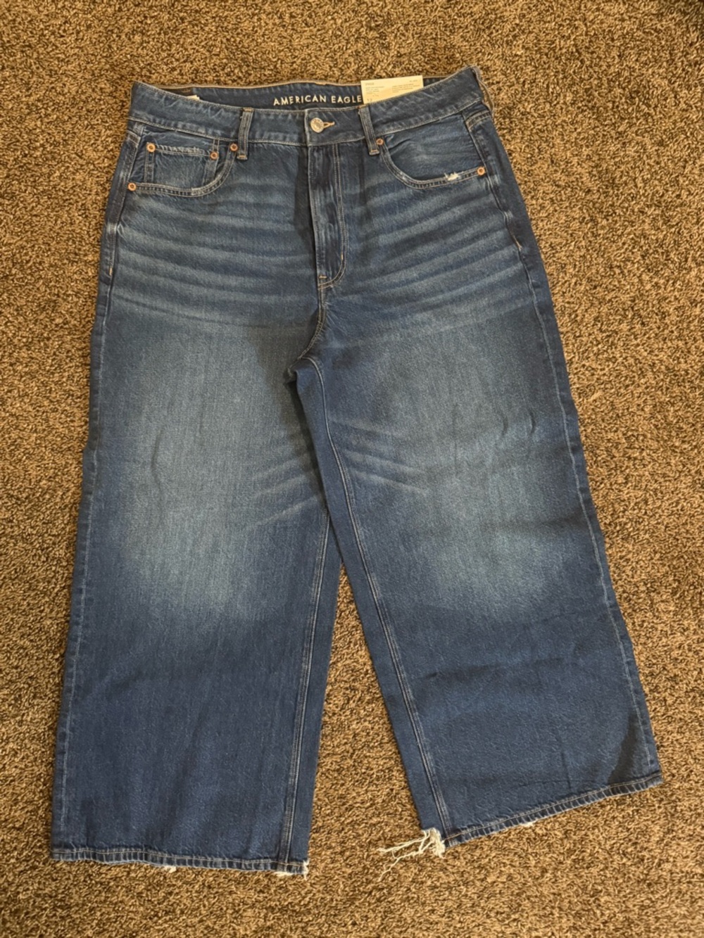 American Eagle Outfitters Denim Jeans - Dark Blue Wash